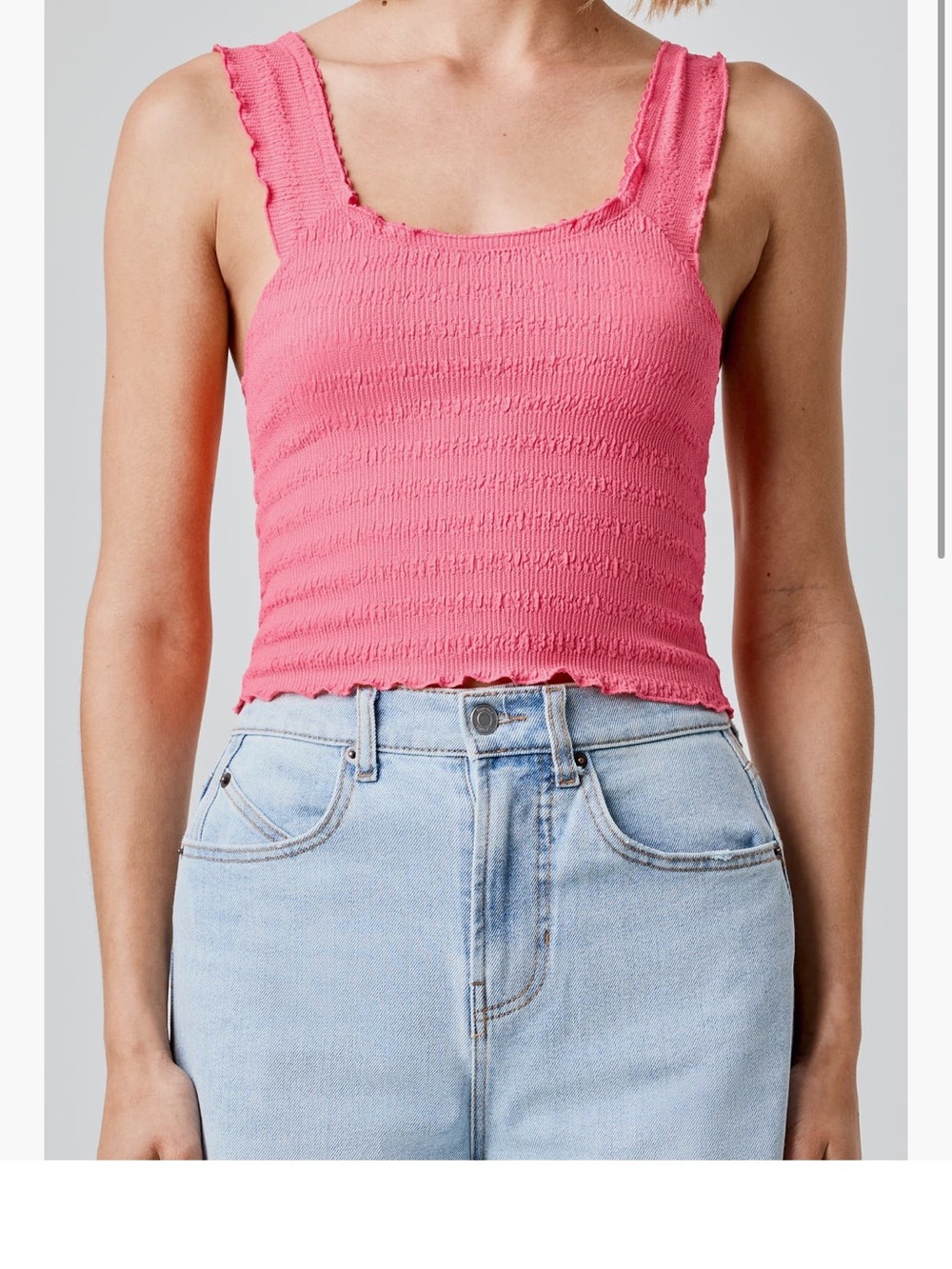 Florence by Mills Lettuce Edge tank